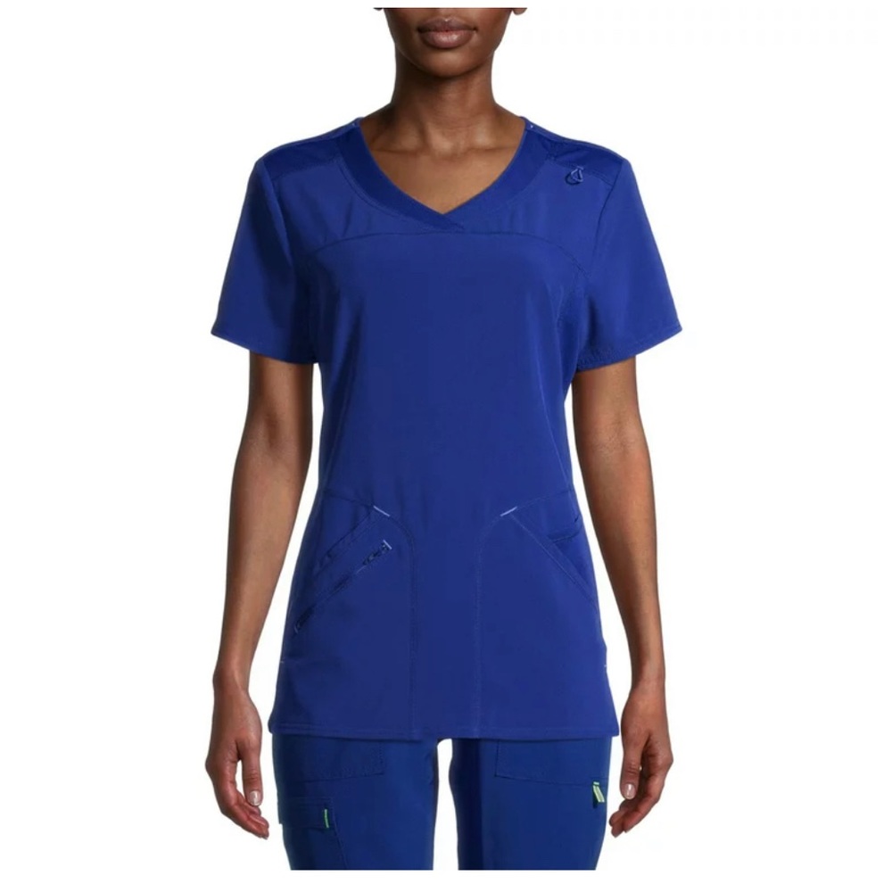 SET scrubstar Women Antimicrobial Performance Yoga Scrub Pants & V-neck Top